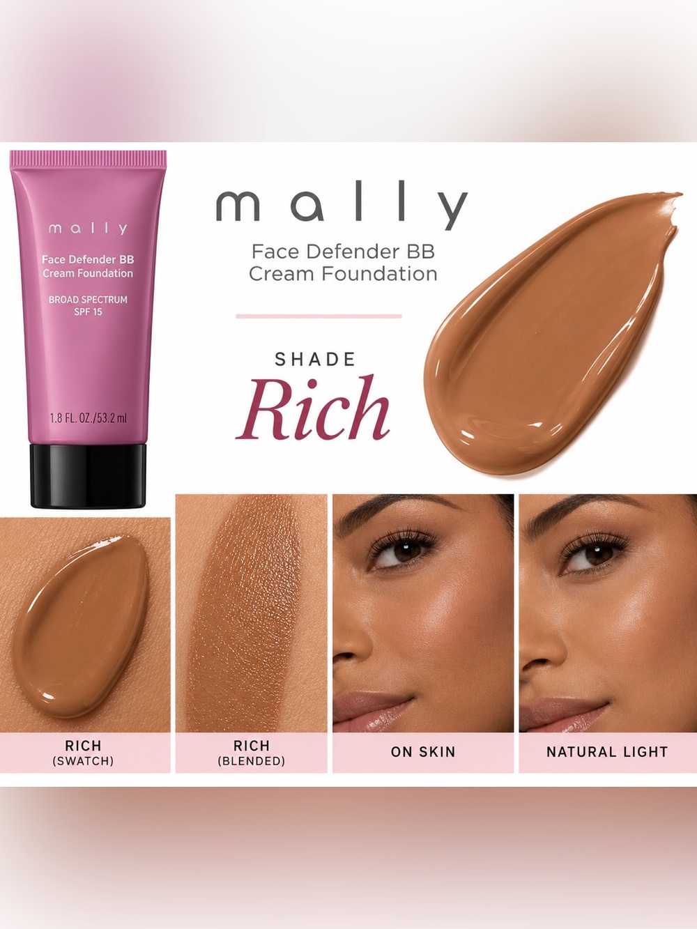 Mally beauty face defender BB cream foundation